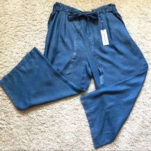 PopSugar High Rise Paper Bag Ankle Pants